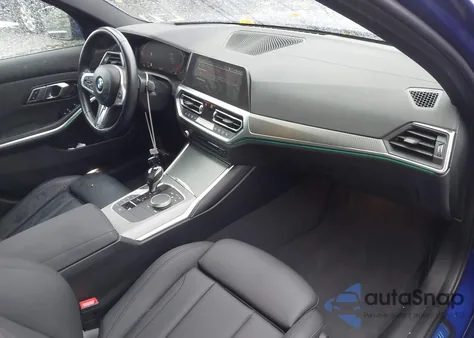 2021 BMW 330I xDrive из США, поврежденный, VIN 3MW5R7J07M8B73106